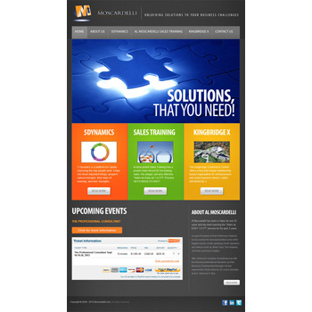 Website Design: The Moscardelli Colsulting Group Inc